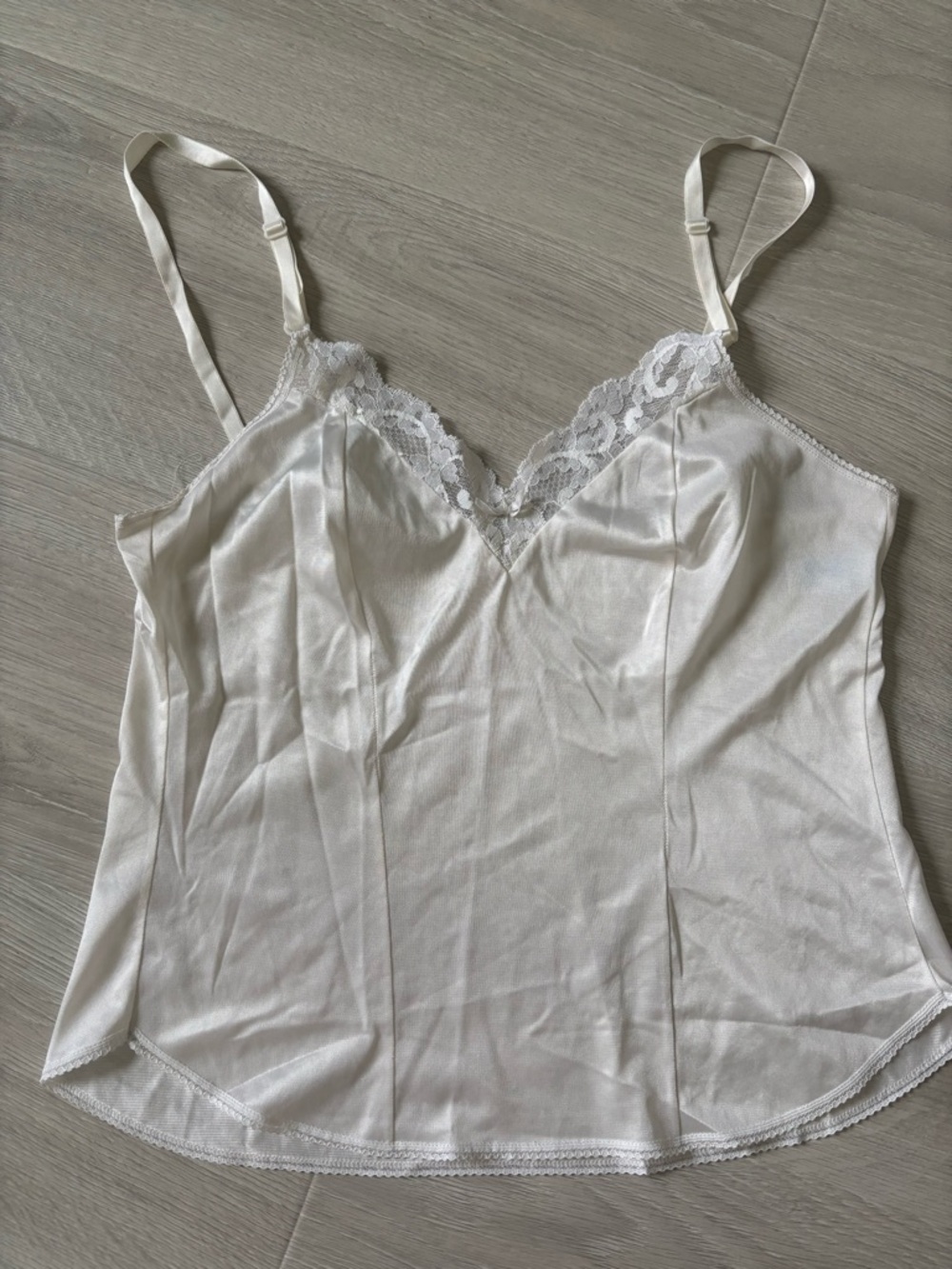 Vintage Satin Slip Camisole